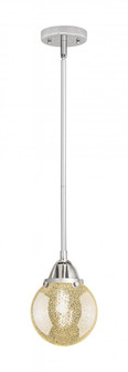 Beacon - 1 Light - 6 inch - Polished Chrome - Stem hung - Mini Pendant (3442|288-1S-PC-G208-6)