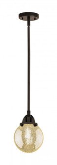 Beacon - 1 Light - 6 inch - Oil Rubbed Bronze - Stem hung - Mini Pendant (3442|288-1S-OB-G208-6)