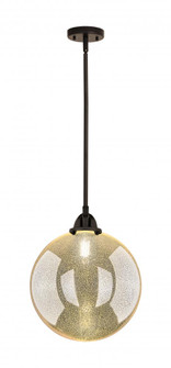 Beacon - 1 Light - 12 inch - Oil Rubbed Bronze - Stem hung - Mini Pendant (3442|288-1S-OB-G208-12)