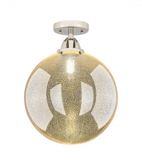 Beacon - 1 Light - 12 inch - Polished Nickel - Semi-Flush Mount (3442|288-1C-PN-G208-12)