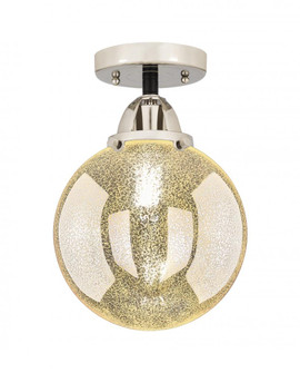 Beacon - 1 Light - 8 inch - Black Polished Nickel - Semi-Flush Mount (3442|288-1C-BPN-G208-8)