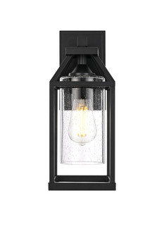 Zora 14 inch Outdoor Wall sconce in Black (758|OD606W14BK)