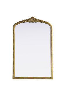 Naomi Vintage Resin Mirror 27x42 in Antique Brass (758|MR7F2742AB)