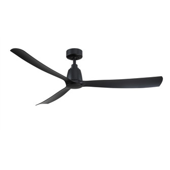 Kute 60 inch Indoor/Outdoor Smart Ceiling Fan - Black with Black blades (90|FPD8560BL)