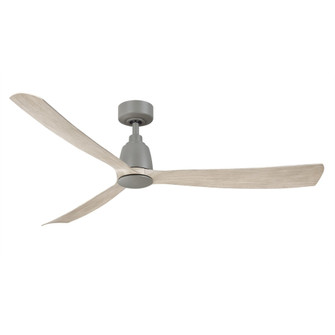 Kute 60 inch Indoor/Outdoor Smart Ceiling Fan - Antique Graphite with Light Oak blades (90|FPD8560AGP)