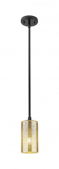 Crown Point - 1 Light - 5 inch - Matte Black - Pendant (3442|434-1S-BK-G434-7ME)