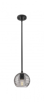 Crown Point - 1 Light - 6 inch - Matte Black - Pendant (3442|434-1S-BK-G1213-6SM)