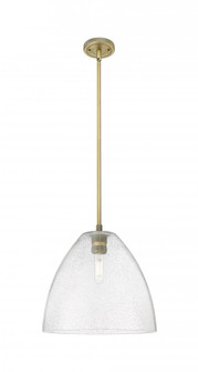 Crown Point - 1 Light - 12 inch - Brushed Brass - Pendant (3442|434-1S-BB-GBD-124)