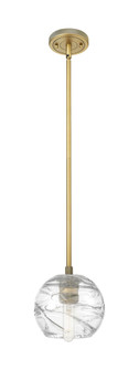 Crown Point - 1 Light - 6 inch - Brushed Brass - Pendant (3442|434-1S-BB-G1213-6CL)