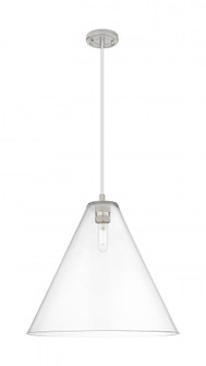 Crown Point - 1 Light - 16 inch - Satin Nickel - Cord Hung - Pendant (3442|434-1P-SN-GBC-162)
