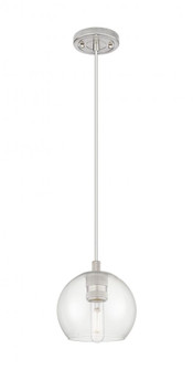 Crown Point - 1 Light - 6 inch - Satin Nickel - Pendant (3442|434-1P-SN-G122-6)
