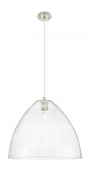 Crown Point - 1 Light - 16 inch - Polished Nickel - Cord Hung - Pendant (3442|434-1P-PN-GBD-164)