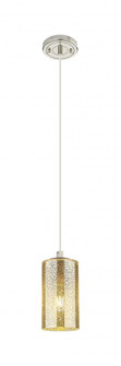 Crown Point - 1 Light - 5 inch - Polished Nickel - Pendant (3442|434-1P-PN-G434-7ME)