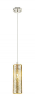 Crown Point - 1 Light - 5 inch - Polished Nickel - Pendant (3442|434-1P-PN-G434-12ME)