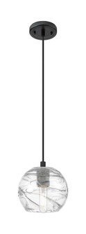 Crown Point - 1 Light - 6 inch - Matte Black - Pendant (3442|434-1P-BK-G1213-6CL)
