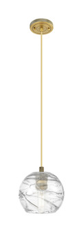Crown Point - 1 Light - 6 inch - Brushed Brass - Pendant (3442|434-1P-BB-G1213-6CL)