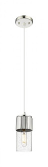 Bolivar - 1 Light - 5 inch - Polished Nickel - Pendant (3442|428-1P-PN-G428-7SDY)
