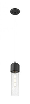 Bolivar - 1 Light - 5 inch - Matte Black - Pendant (3442|428-1P-BK-G428-12SDY)