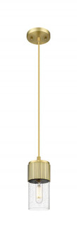 Bolivar - 1 Light - 5 inch - Brushed Brass - Pendant (3442|428-1P-BB-G428-7SDY)