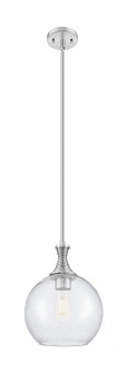 Astor - 1 Light - 10 inch - Brushed Satin Nickel - Mini Pendant (3442|415-1S-SN-G124-10)