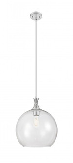 Astor - 1 Light - 14 inch - Brushed Satin Nickel - Pendant (3442|415-1S-SN-G122-14)
