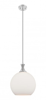 Astor - 1 Light - 12 inch - Brushed Satin Nickel - Mini Pendant (3442|415-1S-SN-G121-12)