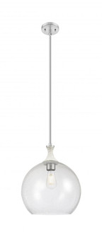 Astor - 1 Light - 14 inch - Brushed Satin Nickel - Pendant (3442|415-1SR-SN-G124-14)
