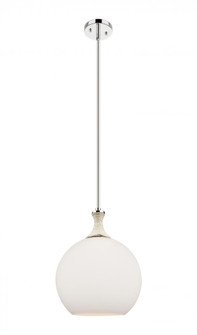 Astor - 1 Light - 12 inch - Polished Nickel - Mini Pendant (3442|415-1SR-PN-G121-12)