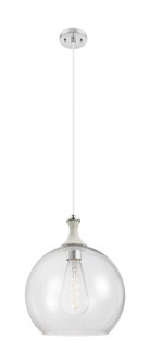 Astor - 1 Light - 14 inch - Brushed Satin Nickel - Cord hung - Pendant (3442|415-1PR-SN-G122-14)
