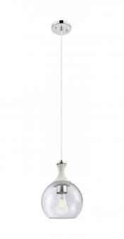 Astor - 1 Light - 8 inch - Polished Nickel - Cord hung - Mini Pendant (3442|415-1PR-PN-G124-8)