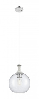 Astor - 1 Light - 10 inch - Polished Nickel - Cord hung - Mini Pendant (3442|415-1PR-PN-G124-10)