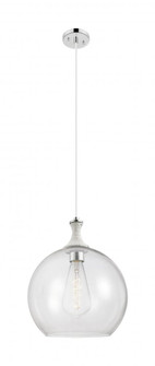 Astor - 1 Light - 14 inch - Polished Nickel - Cord hung - Pendant (3442|415-1PR-PN-G122-14)