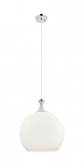 Astor - 1 Light - 14 inch - Polished Nickel - Cord hung - Pendant (3442|415-1PR-PN-G121-14)