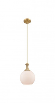 Astor - 1 Light - 8 inch - Brushed Brass - Cord hung - Mini Pendant (3442|415-1PR-BB-G121-8)