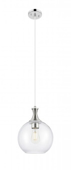 Astor - 1 Light - 10 inch - Polished Nickel - Cord hung - Mini Pendant (3442|415-1P-PN-G122-10)