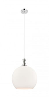 Astor - 1 Light - 14 inch - Polished Nickel - Cord hung - Pendant (3442|415-1P-PN-G121-14)
