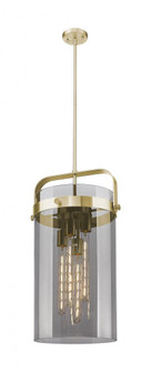 Pilaster - 4 Light - 12 inch - Champagne Bronze - Pendant (3442|413-4SL-CB-G413-4S-12SM)