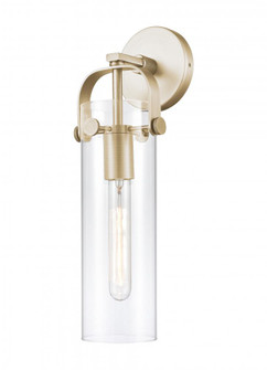 Pilaster - 1 Light - 4 inch Glass - Champagne Bronze - Sconce (3442|413-1W-CB-G413-1W-4CL)