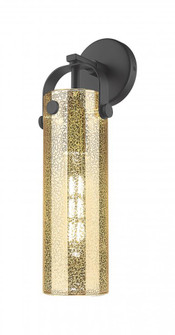 Pilaster - 1 Light - 4 inch Glass - Matte Black - Sconce (3442|413-1W-BK-G413-1W-4ME)