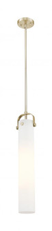 Pilaster - 1 Light - 4 inch Glass - Champagne Bronze - Pendant (3442|413-1SS-CB-G413-1S-4WH)
