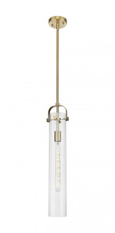 Pilaster - 1 Light - 4 inch Glass - Champagne Bronze - Pendant (3442|413-1SS-CB-G413-1S-4CL)