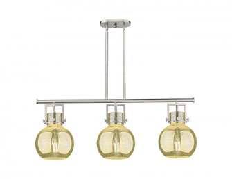 Newton Sphere - 3 Light - 42 inch - Satin Nickel - Island Light (3442|411-3I-SN-G410-10ME)