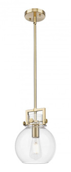 Newton Sphere - 1 Light - 8 inch - Champagne Bronze - Mini Pendant (3442|411-1SS-CB-G410-8CL)