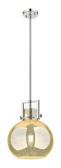 Newton Sphere - 1 Light - 12 inch - Polished Nickel - Mini Pendant (3442|411-1SM-PN-G410-12ME)