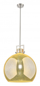 Newton Sphere - 1 Light - 18 inch - Satin Nickel - Pendant (3442|411-1SL-SN-G410-18ME)