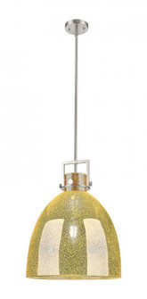 Newton Bell - 1 Light - 16 inch - Polished Nickel - Pendant (3442|411-1SL-PN-G412-16ME)