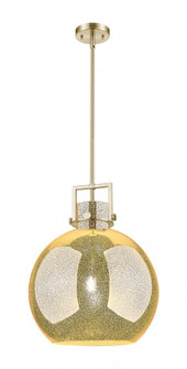 Newton Sphere - 1 Light - 14 inch - Champagne Bronze - Pendant (3442|411-1SL-CB-G410-14ME)