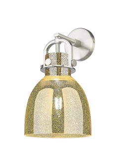 Newton Bell - 1 Light - 8 inch - Satin Nickel - Sconce (3442|410-1W-SN-G412-8ME)