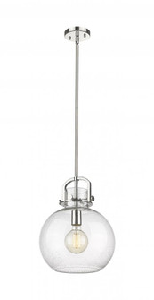 Newton Sphere - 1 Light - 12 inch - Polished Nickel - Mini Pendant (3442|410-1SM-PN-G410-12SDY)
