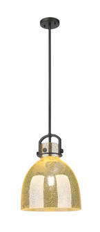 Newton Bell - 1 Light - 12 inch - Matte Black - Mini Pendant (3442|410-1SM-BK-G412-12ME)